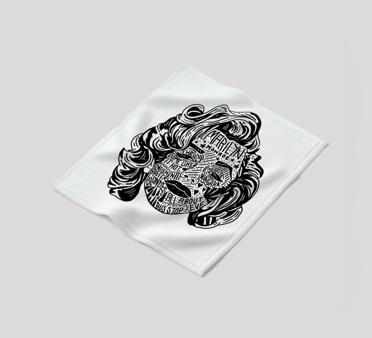 Marylin Fleecedecke von Nick Cocozza