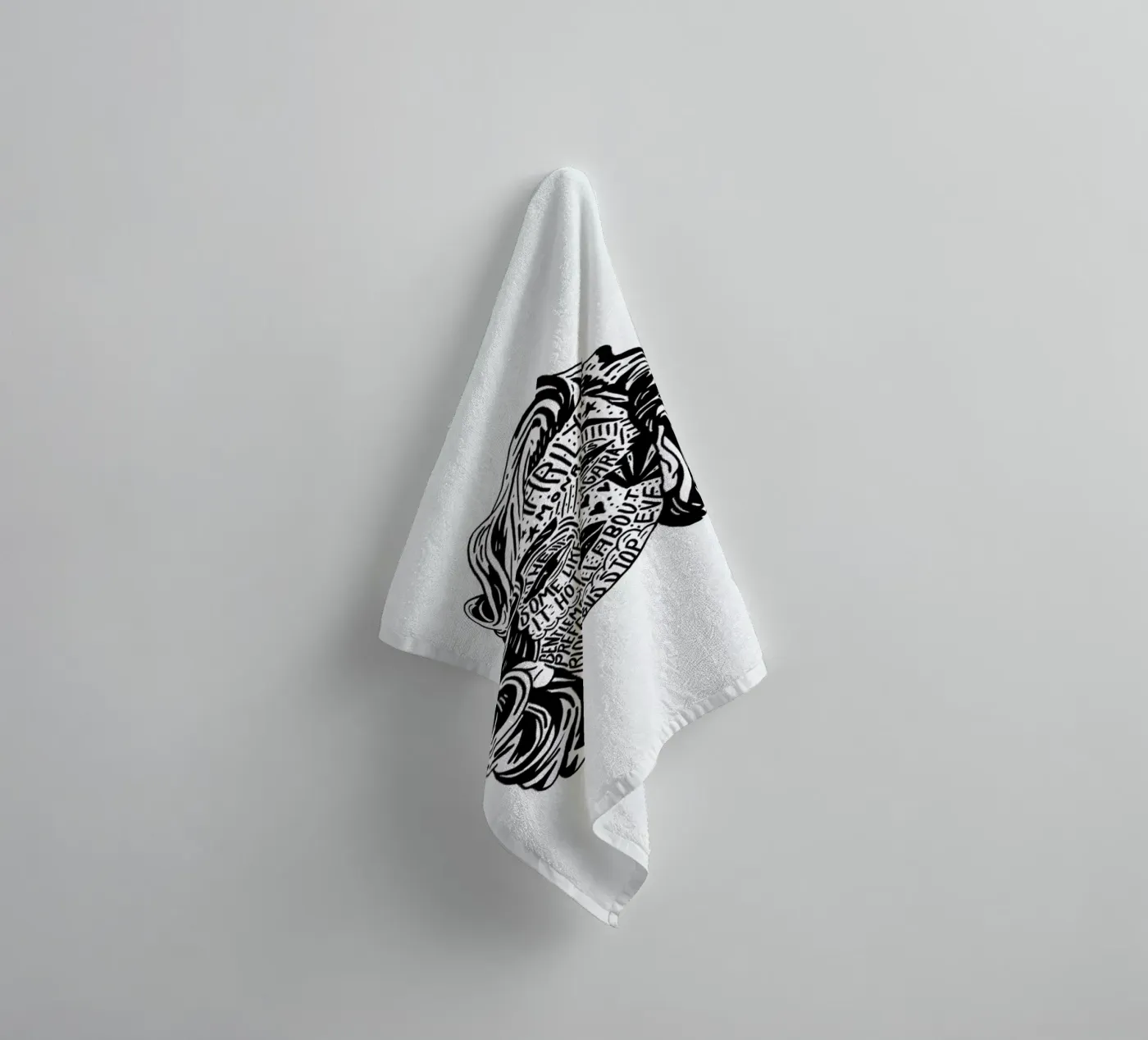 Marylin badhanddoek van Nick Cocozza