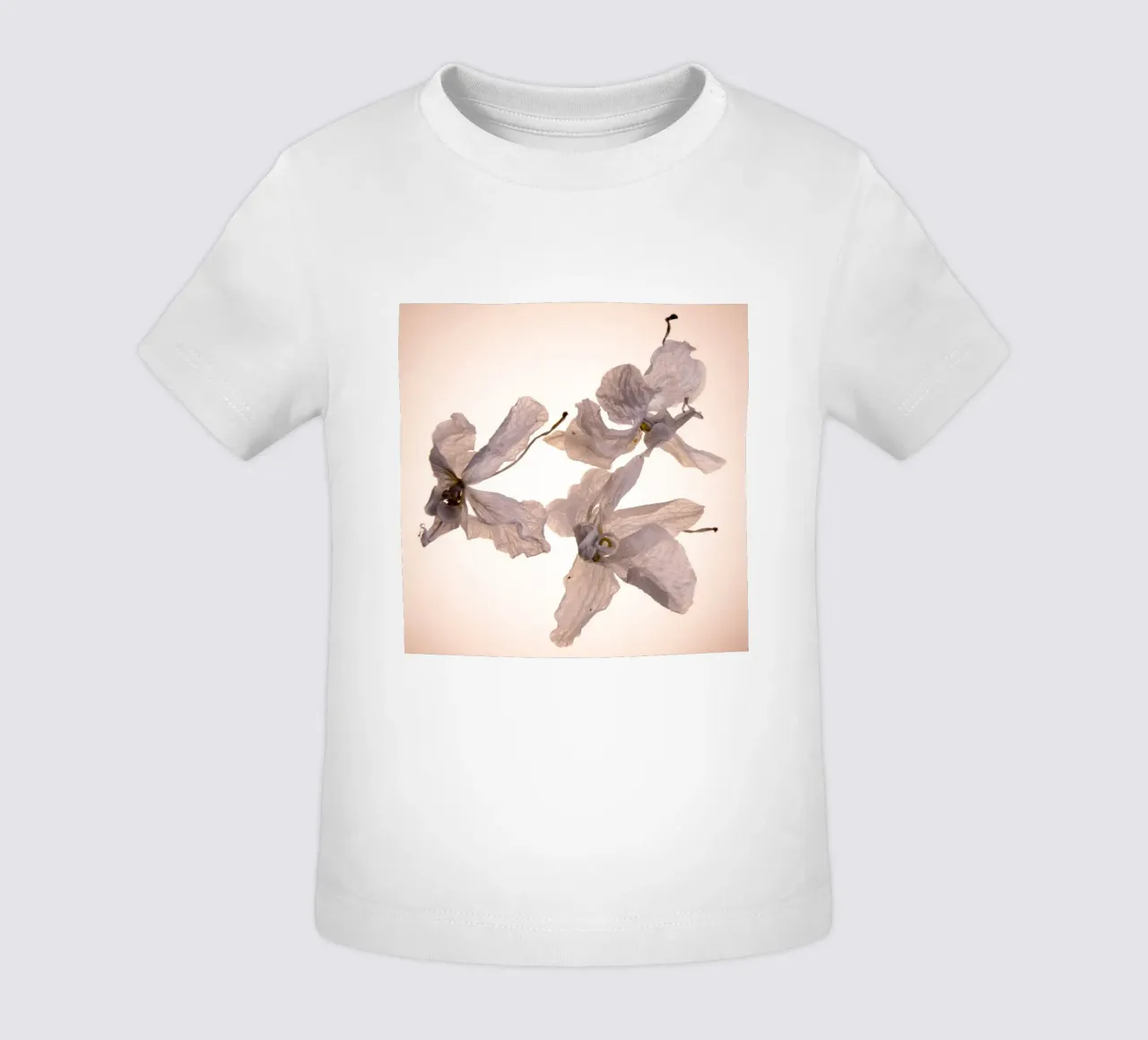 Orchidee bianche maglietta neonato da Teresa André
