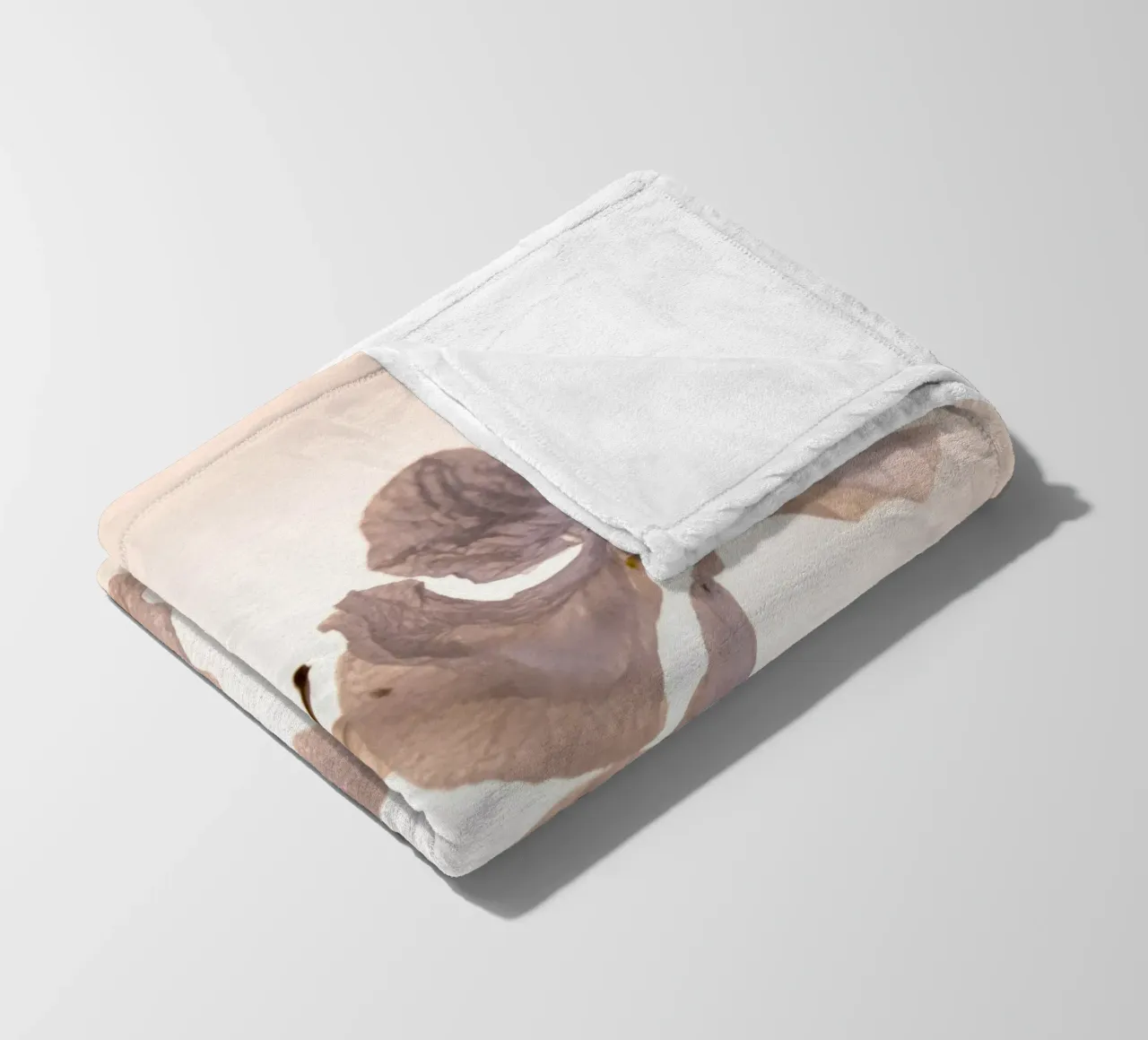 Orchidee bianche coperta in pile da Teresa André