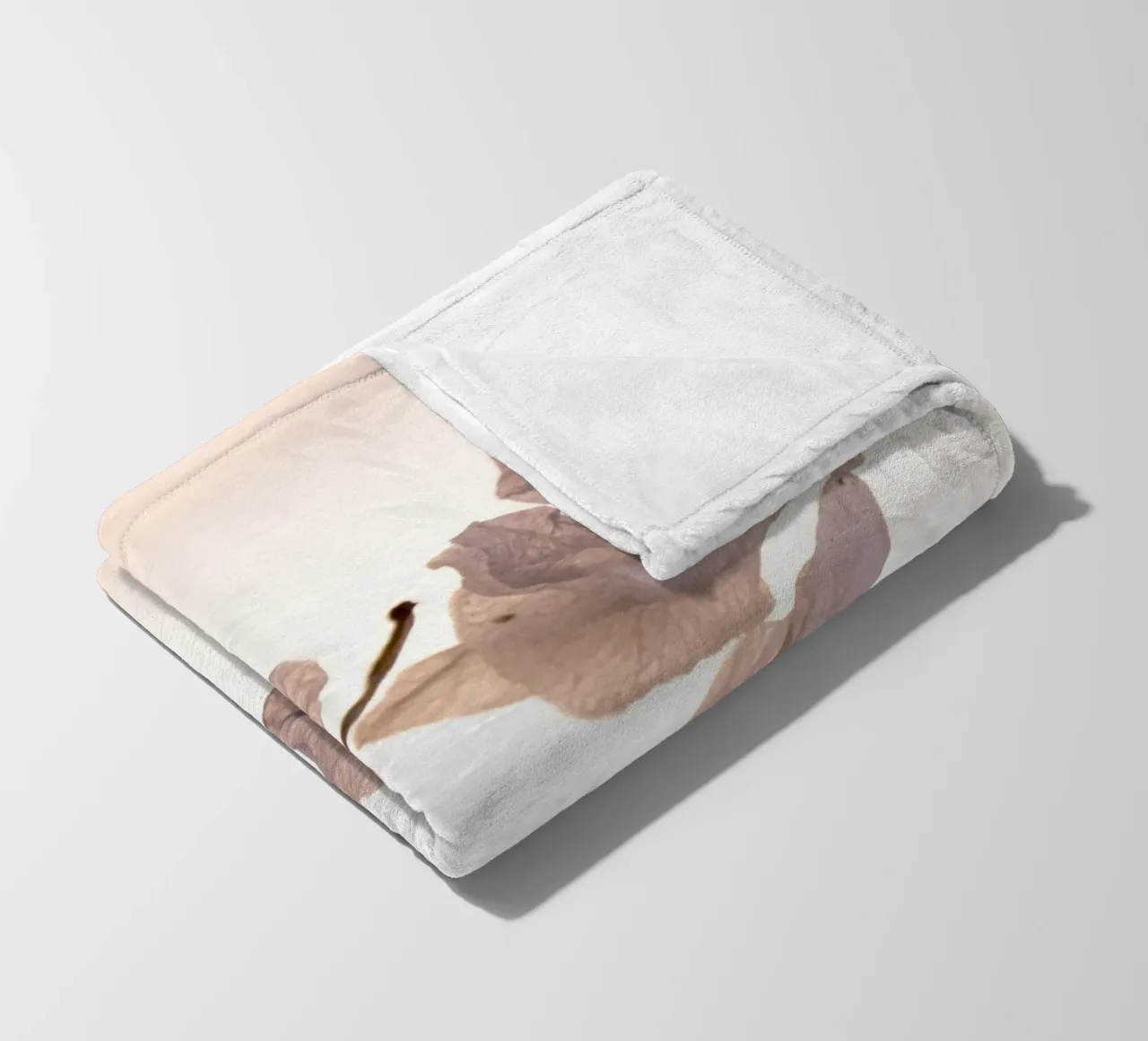 Orchidee bianche coperta in pile da Teresa André