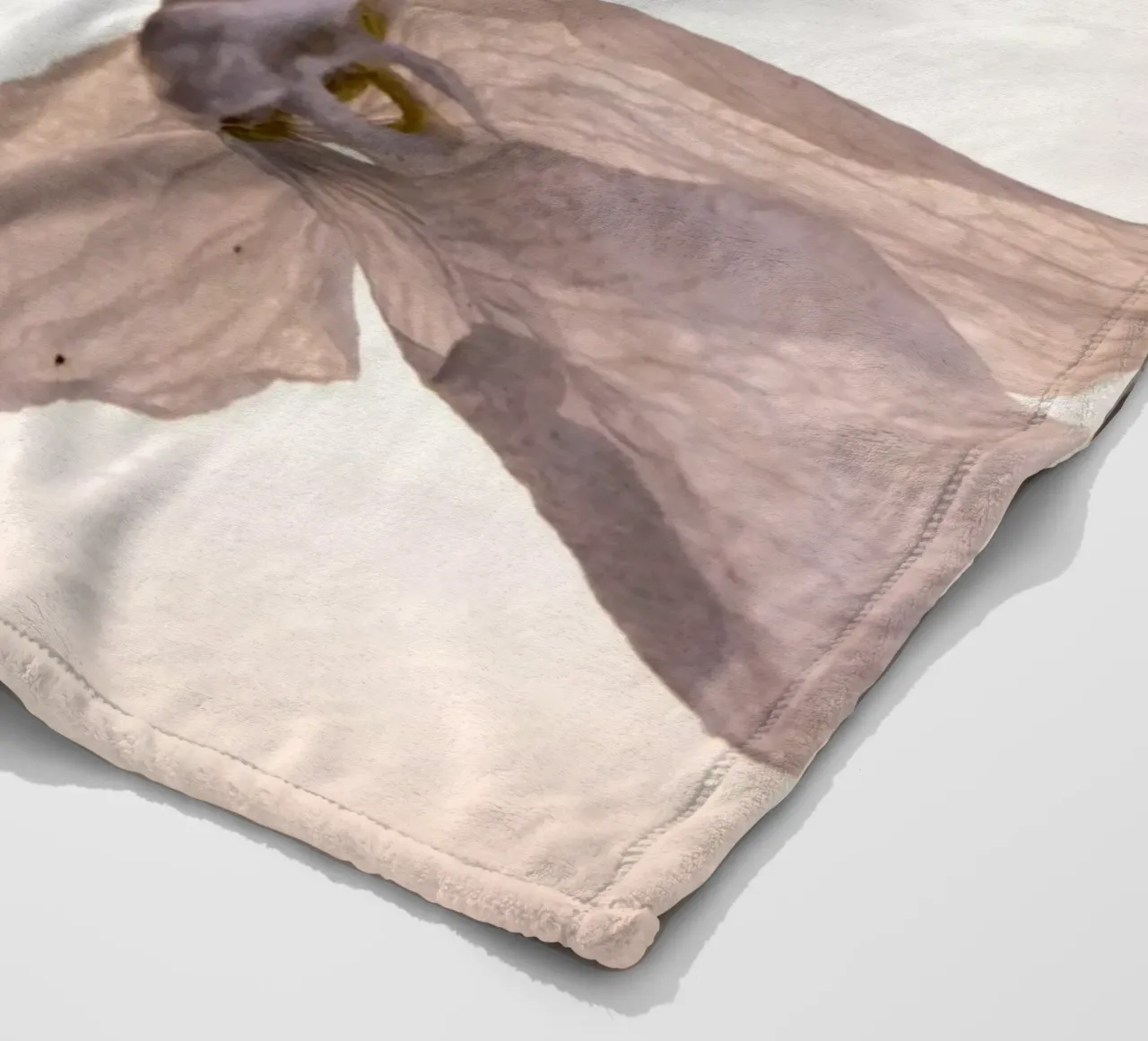 Orchidee bianche coperta in pile da Teresa André