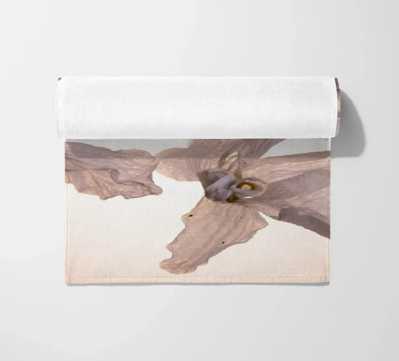 Orchidee bianche telo mare da Teresa André