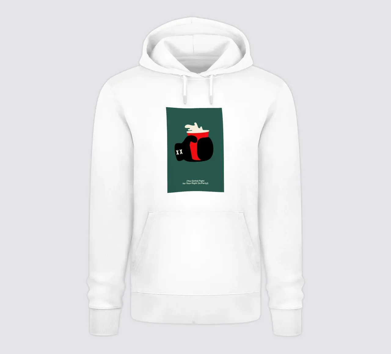 Fight for your Right felpa con cappuccio da Viktor Hertz