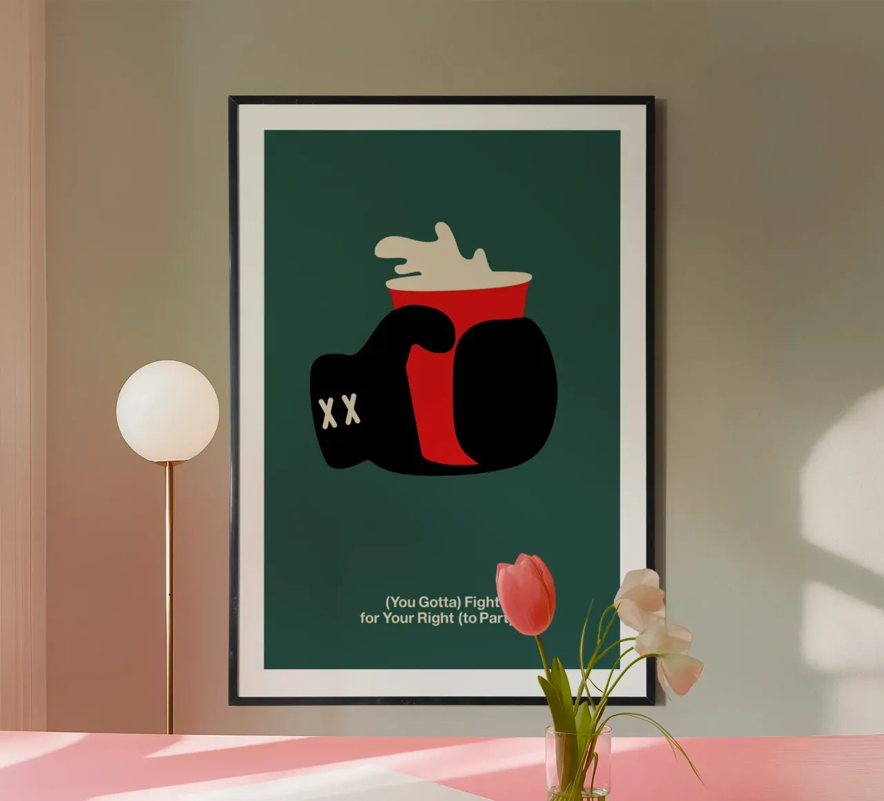 Fight for your Right poster da Viktor Hertz