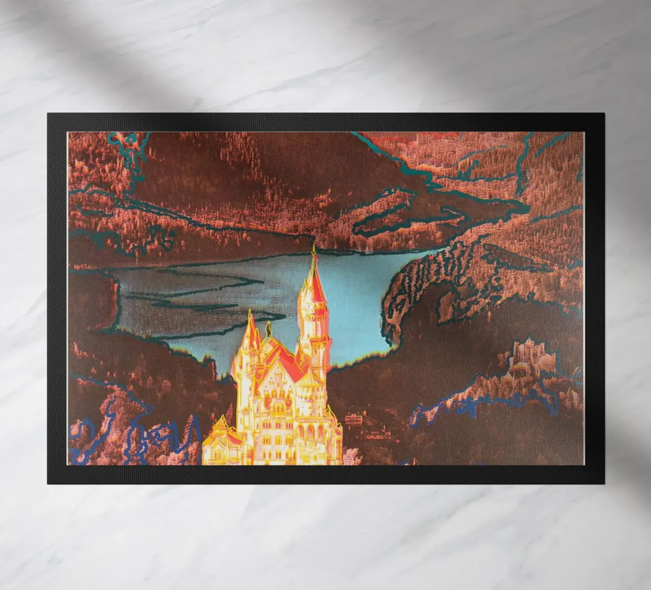 Caviale 20 Andy Warhol Neuschwanstein 1987 zerbino da phillipp veisenberg