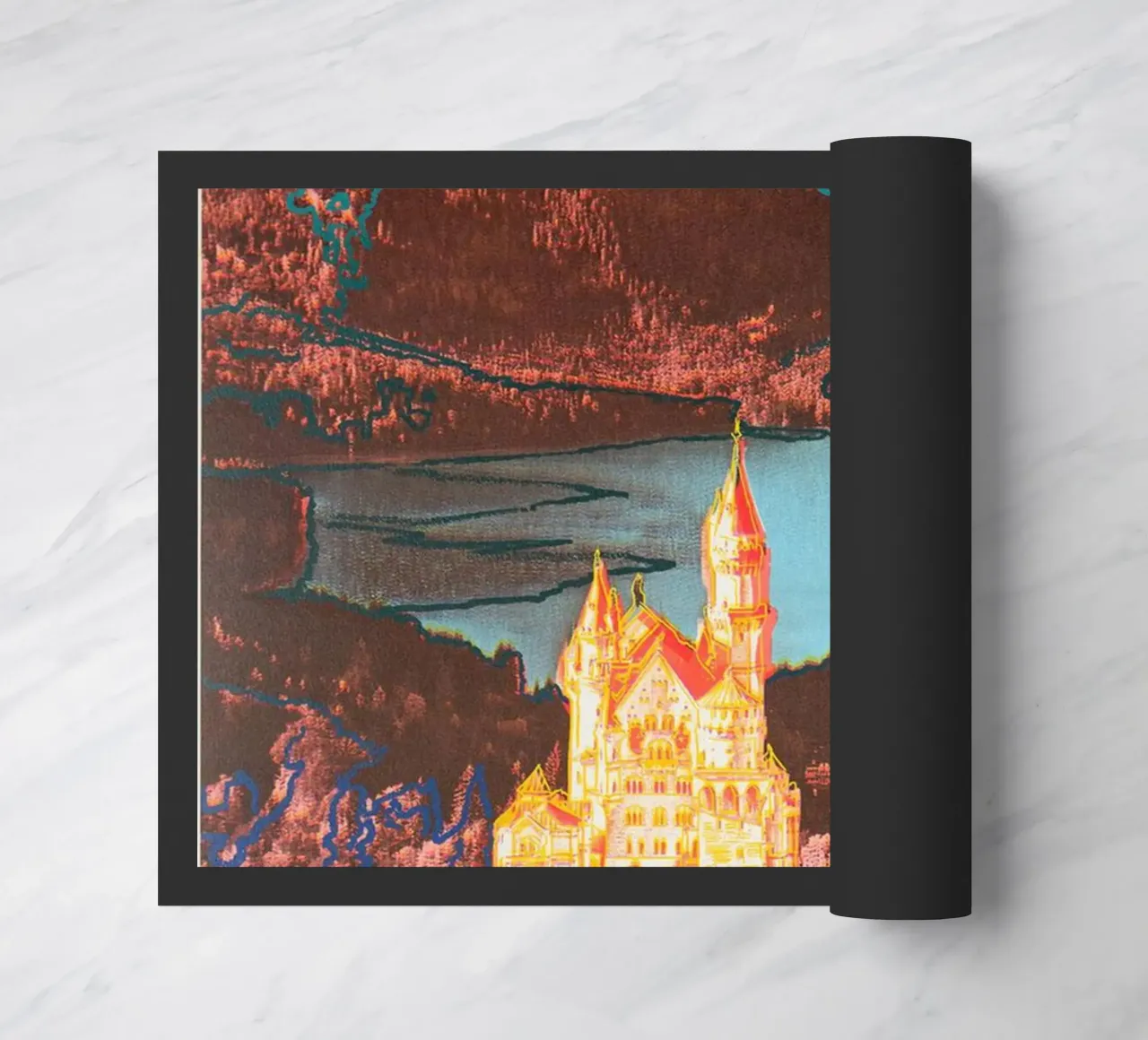 Caviale 20 Andy Warhol Neuschwanstein 1987 zerbino da phillipp veisenberg