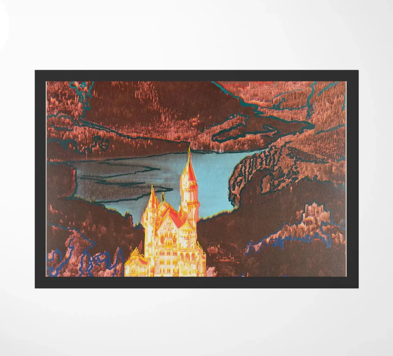 Caviale 20 Andy Warhol Neuschwanstein 1987 zerbino da phillipp veisenberg