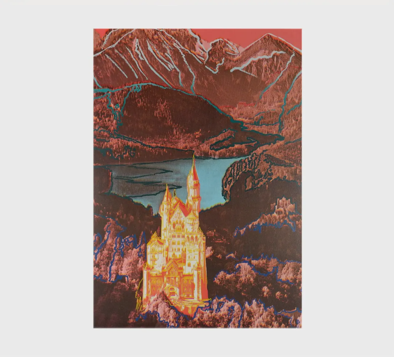 Caviale 20 Andy Warhol Neuschwanstein 1987 diario da phillipp veisenberg