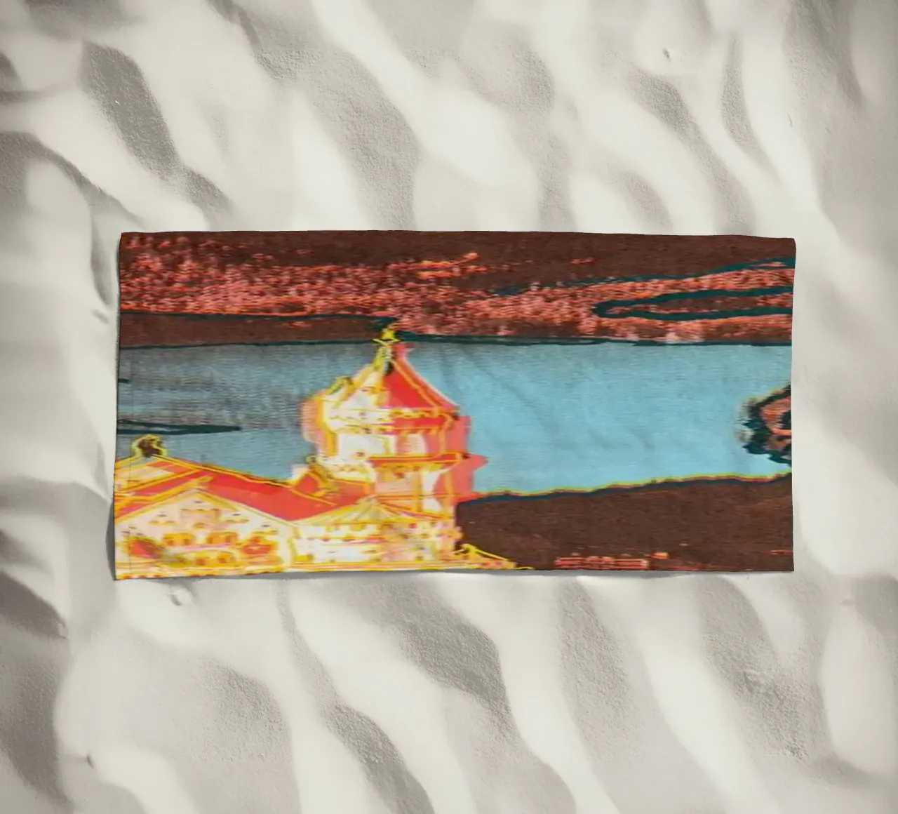 Caviale 20 Andy Warhol Neuschwanstein 1987 telo mare da phillipp veisenberg