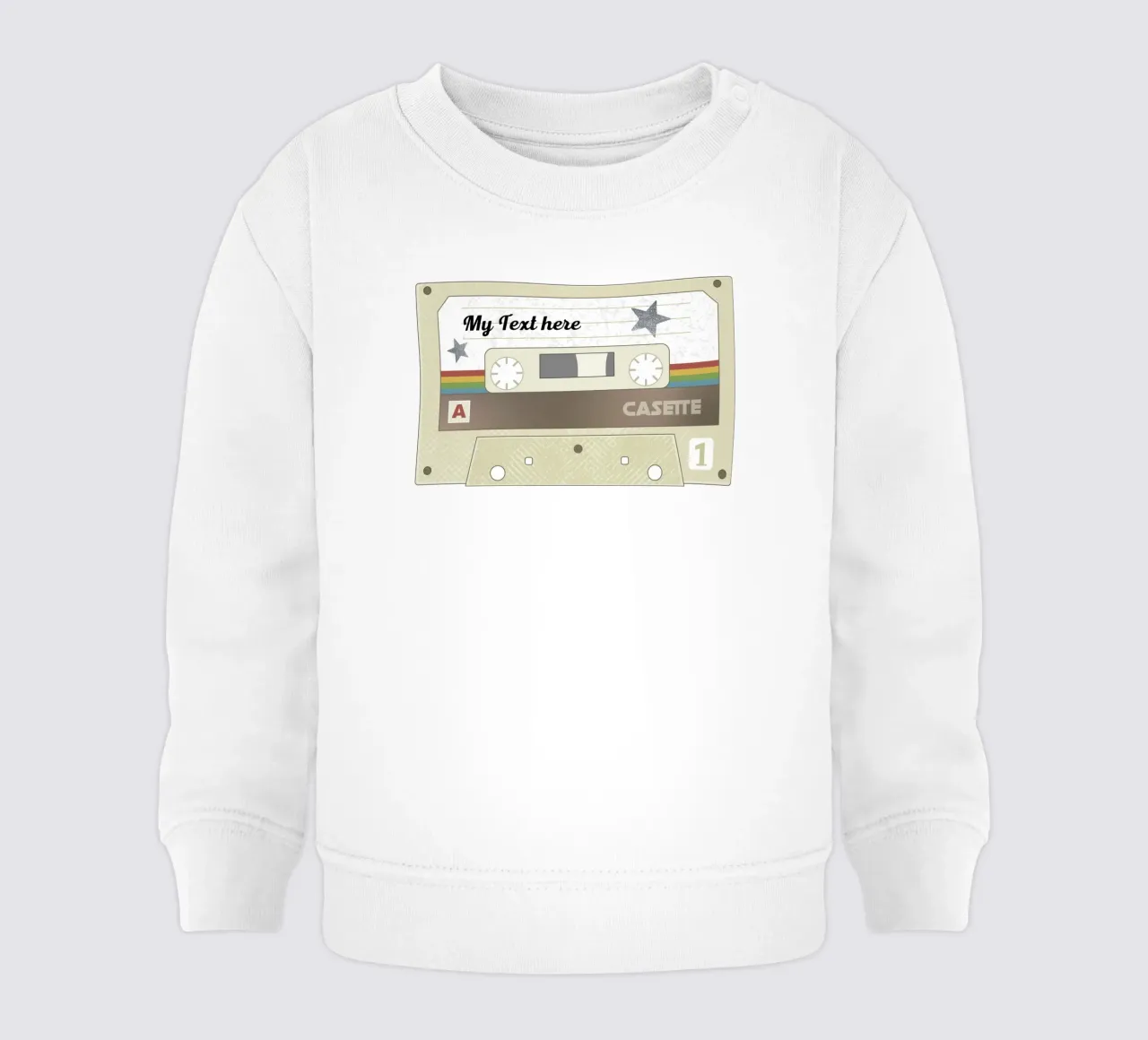 MixTape Look vintage anni '80 felpa neonato da DYDesign