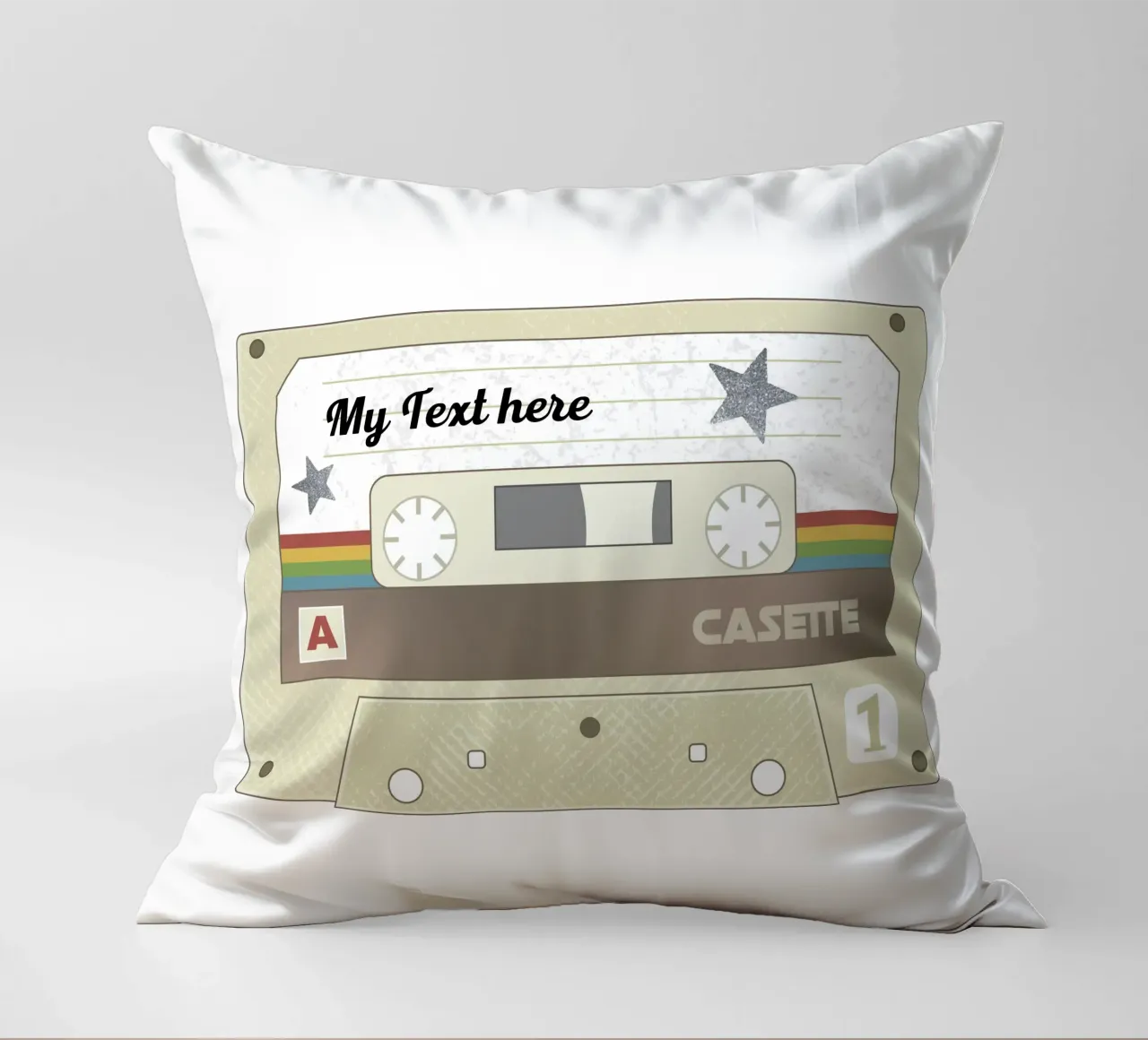 MixTape Look vintage anni '80 cuscino da DYDesign