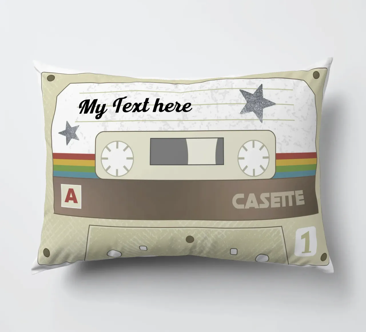 MixTape Look vintage anni '80 cuscino da DYDesign