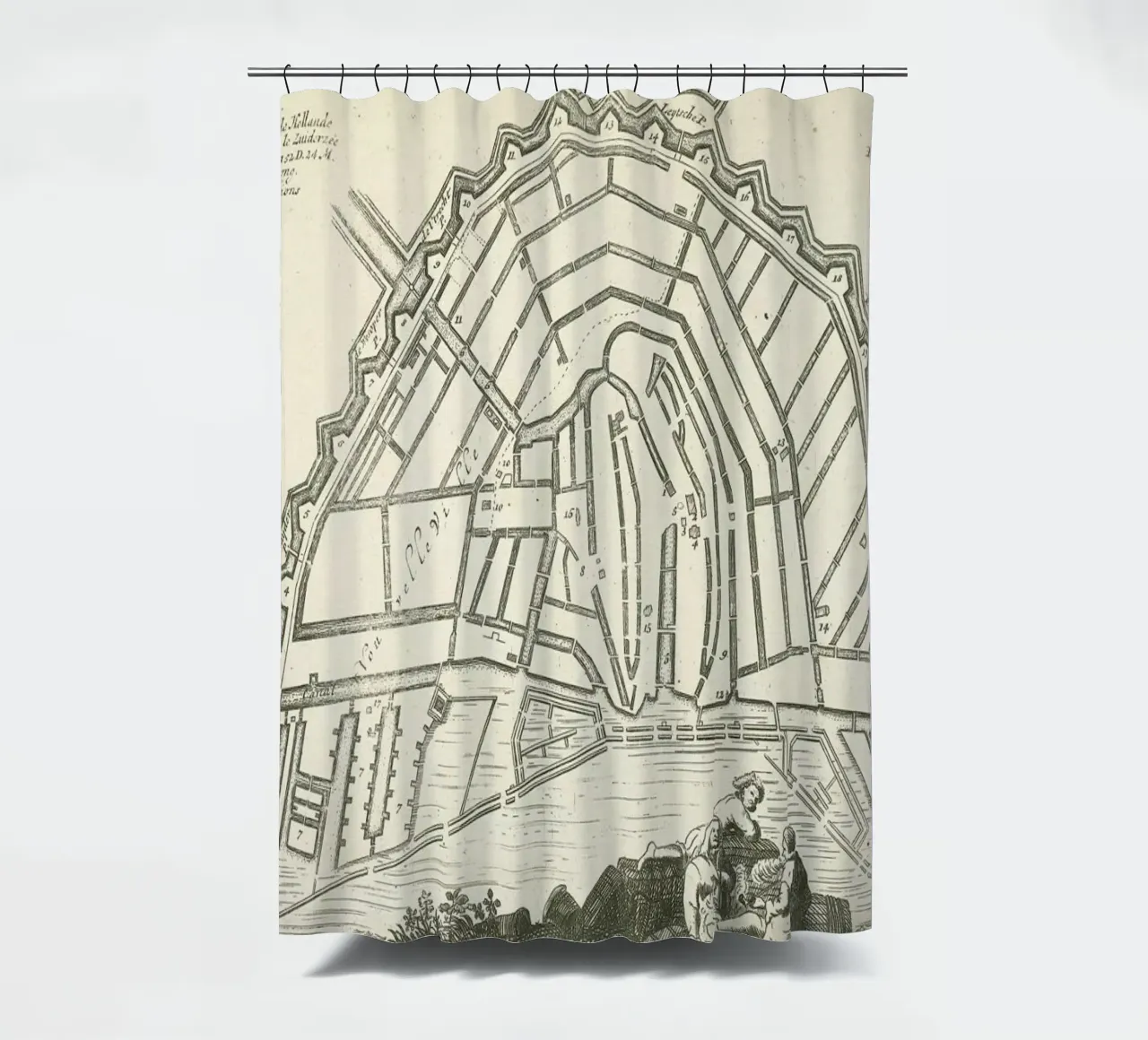 Amsterdam, Holland, 1726 tenda da doccia da Artokoloro Quint Lox Ltd