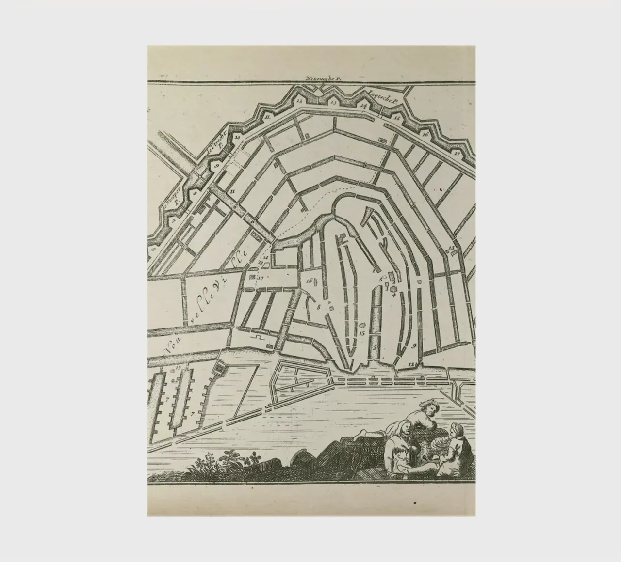 Amsterdam, Holland, 1726 diario da Artokoloro Quint Lox Ltd