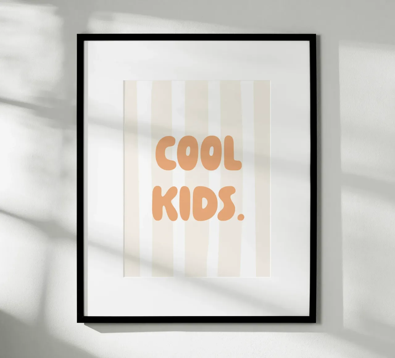 Cool Kids poster by we line studio - art