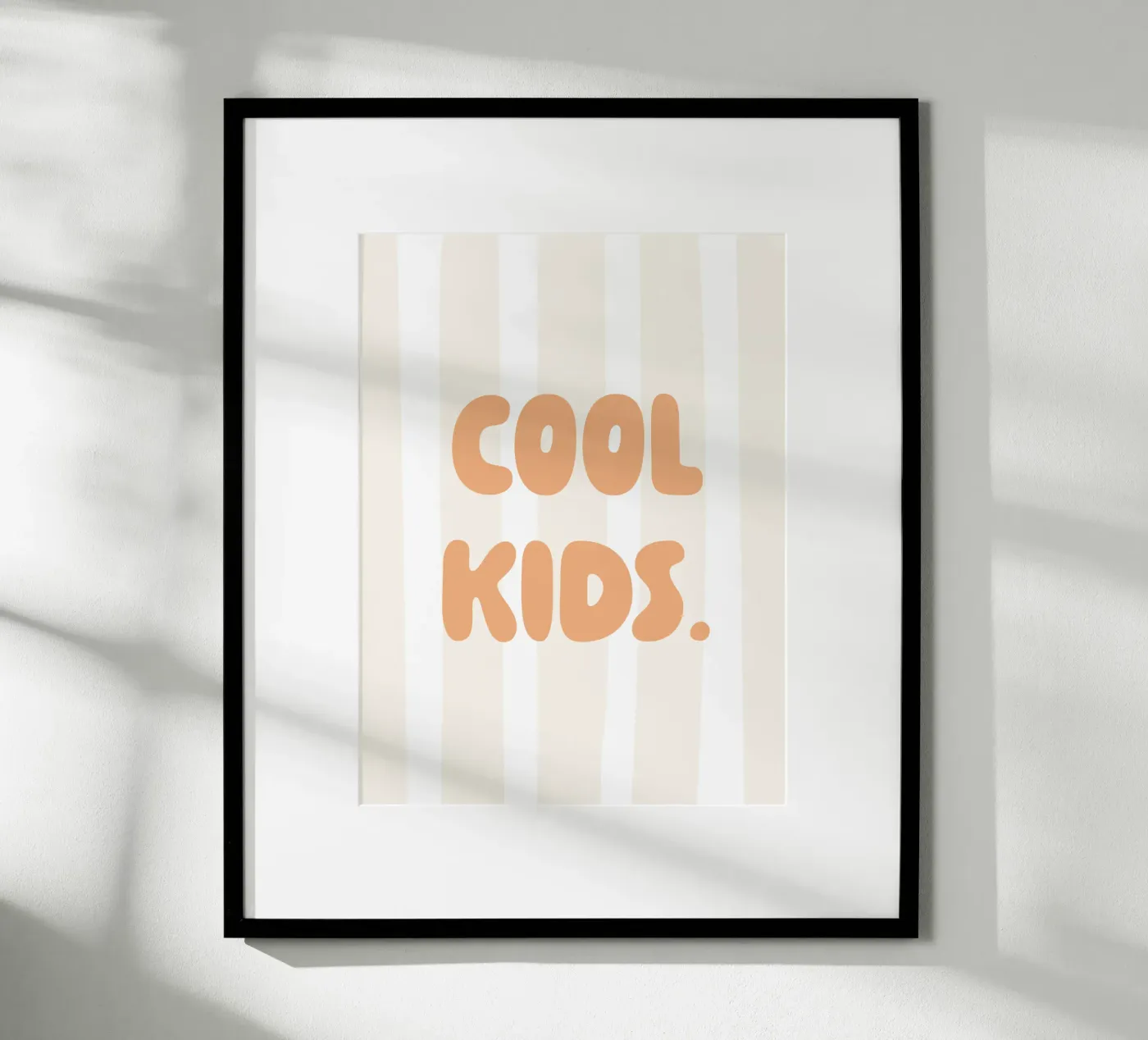 Cool Kids Poster von we line studio - art