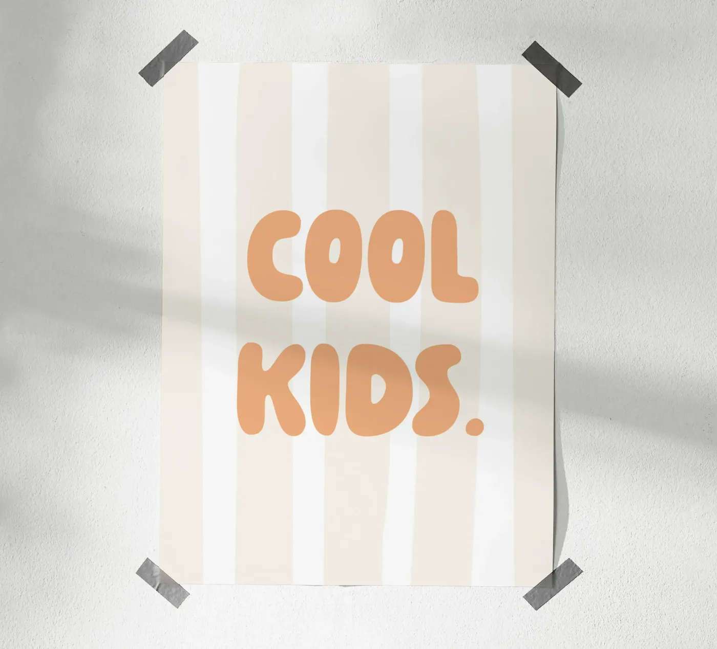 Cool Kids poster van we line studio - art