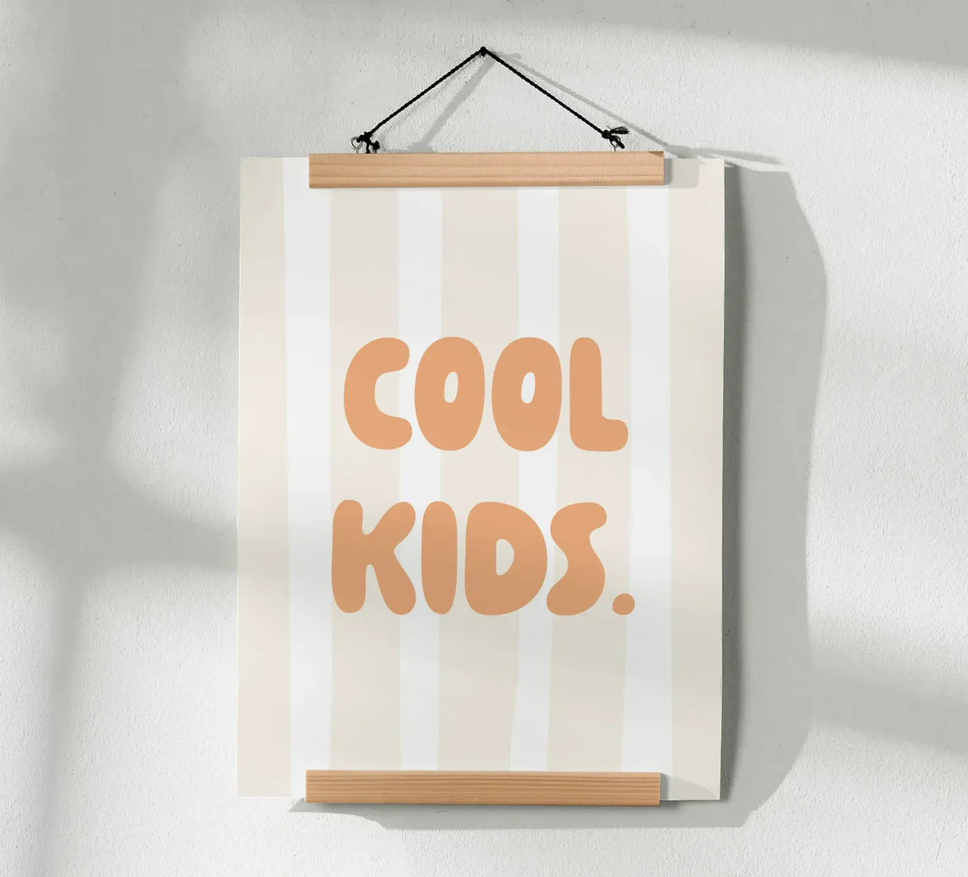 Cool Kids Poster von we line studio - art