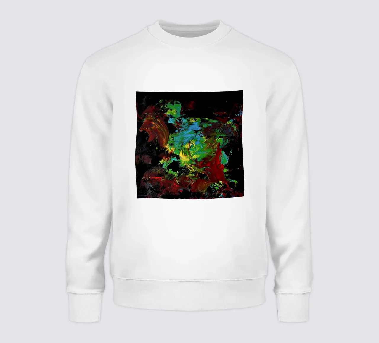 BLIND PAINTING EXPERIMENT 2 felpa da Thierry Vobmann Abstract painting