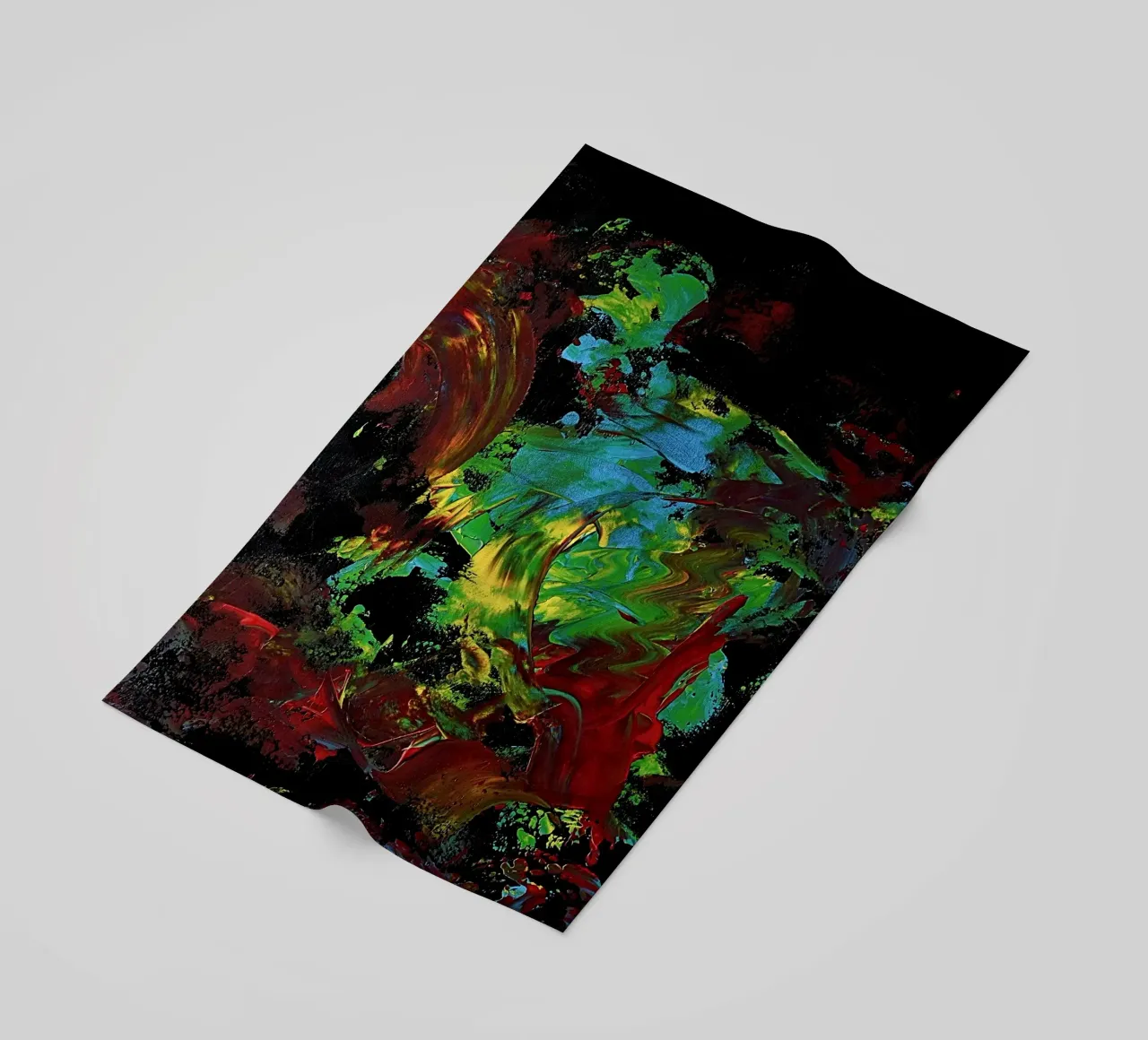 BLIND PAINTING EXPERIMENT 2 telo mare da Thierry Vobmann Abstract painting