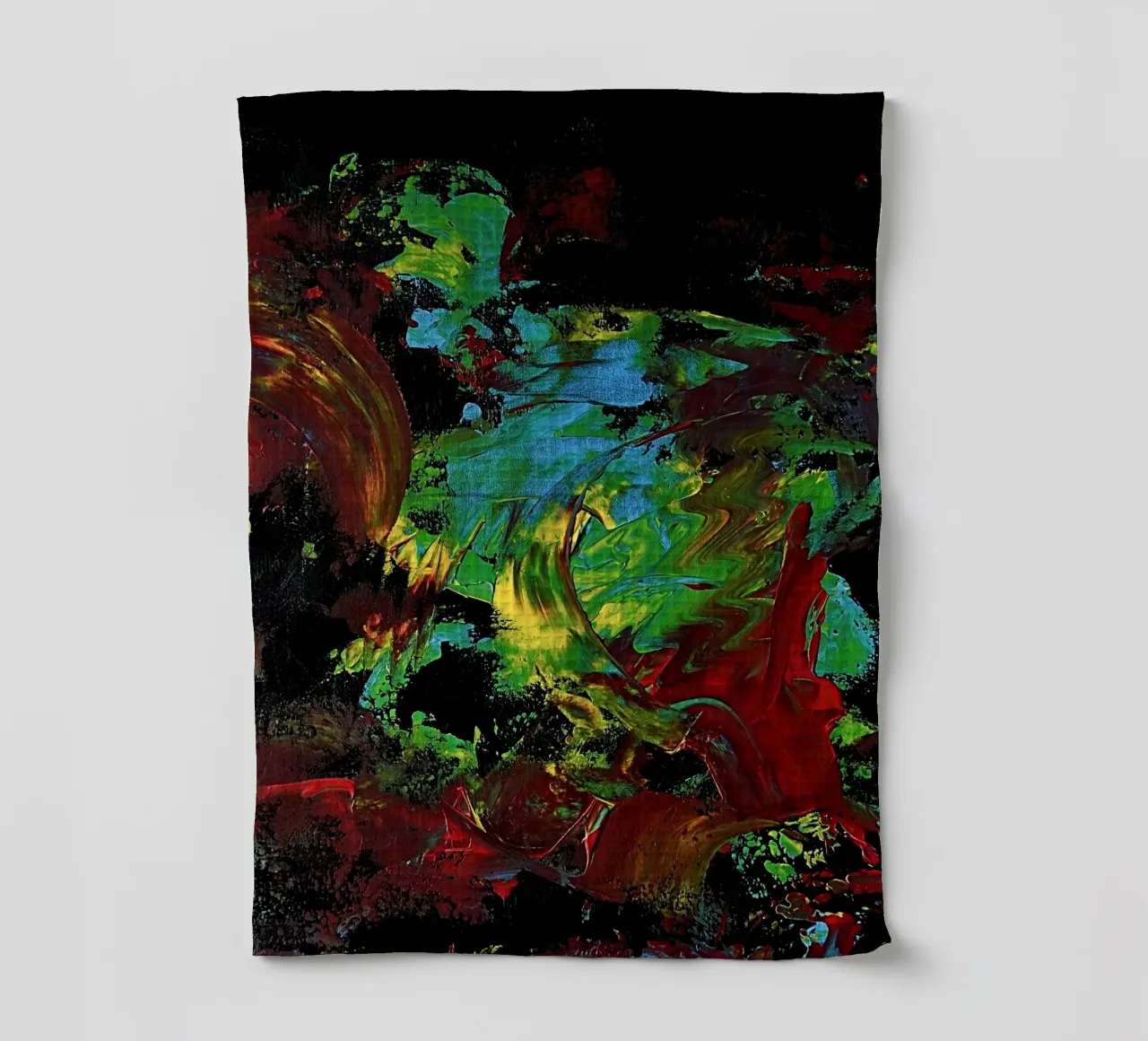 BLIND PAINTING EXPERIMENT 2 canovaccio da cucina da Thierry Vobmann Abstract painting
