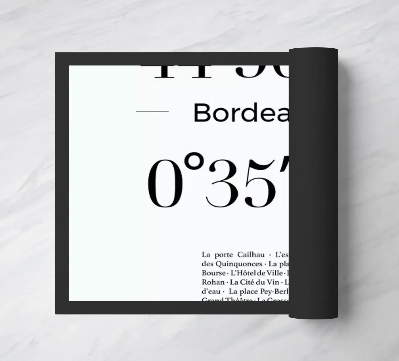 Bordeaux doormat by Studio One