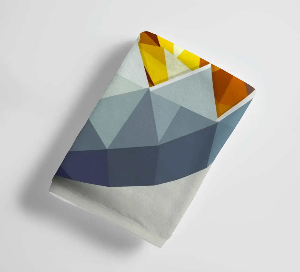 Pulcino geometrico in un uovo - Illustrazione pasquale moderna asciugamano da bagno da namosh