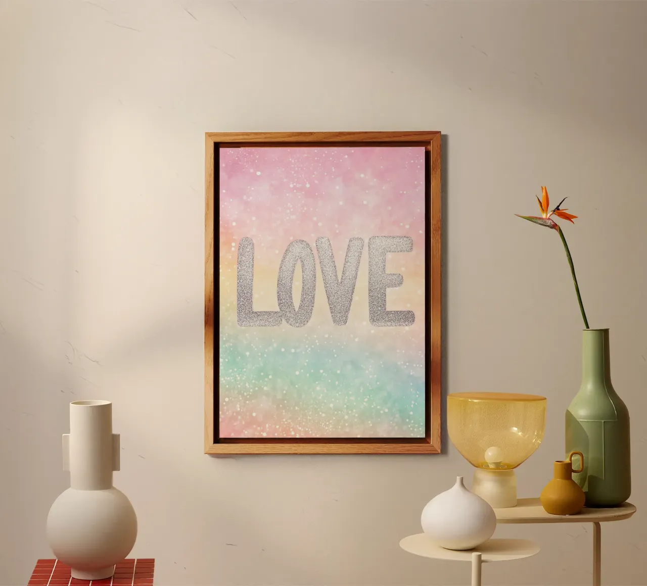 L'amore alluminio dibond da Nikis Art Studio