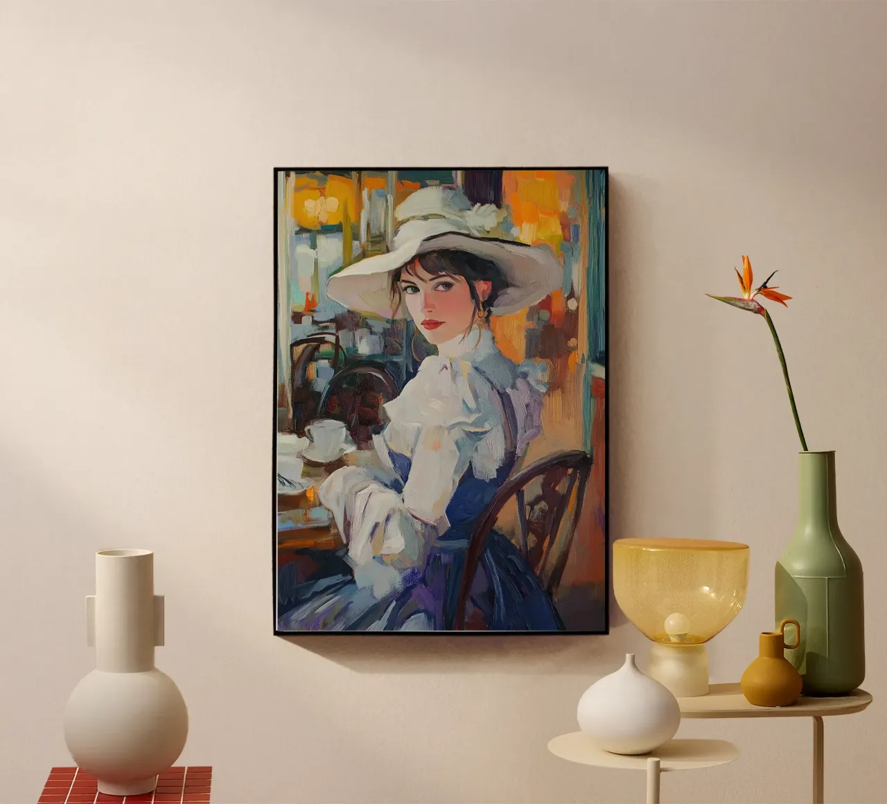 Caffè a Parigi plexiglass da Nikis Art Studio