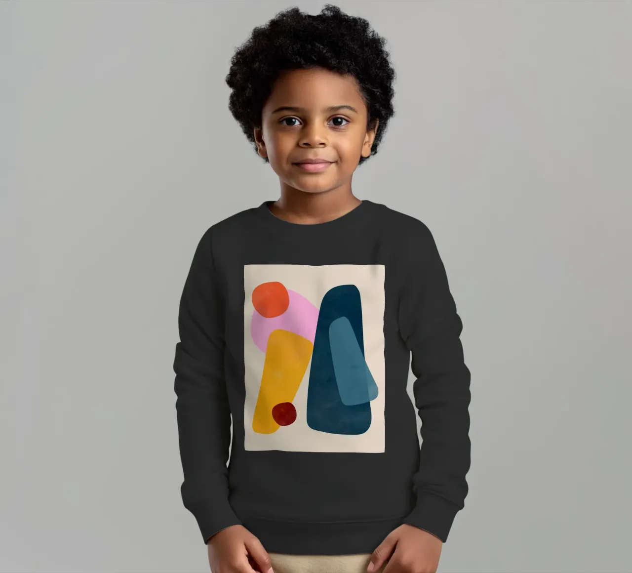 Shapes in Dialogue felpa bambino da susanapaz