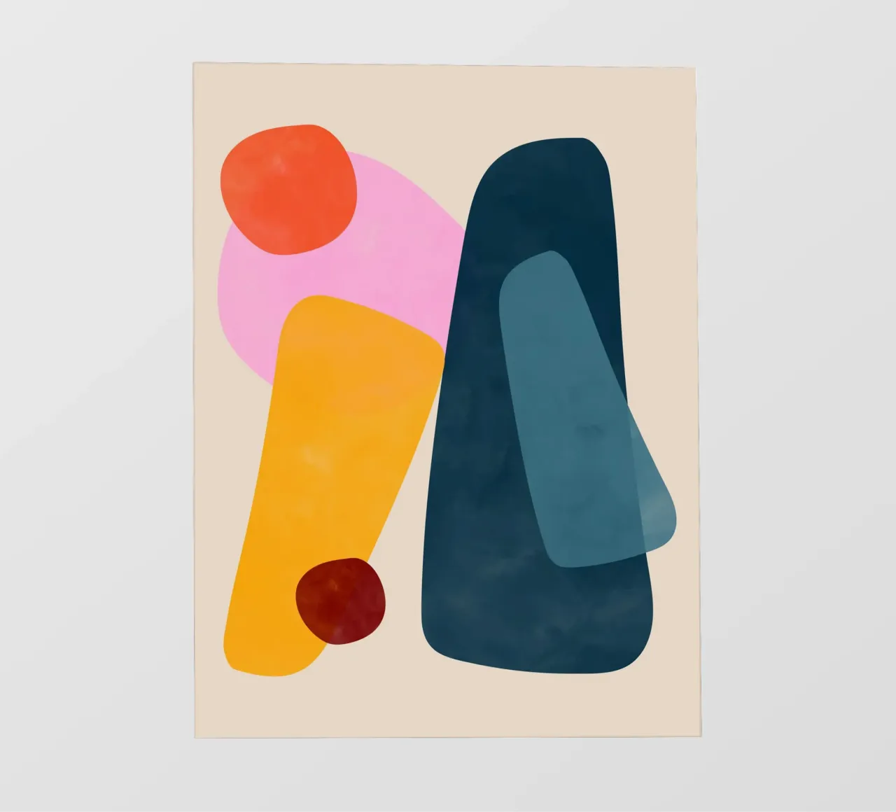 Shapes in Dialogue telo in pvc da susanapaz