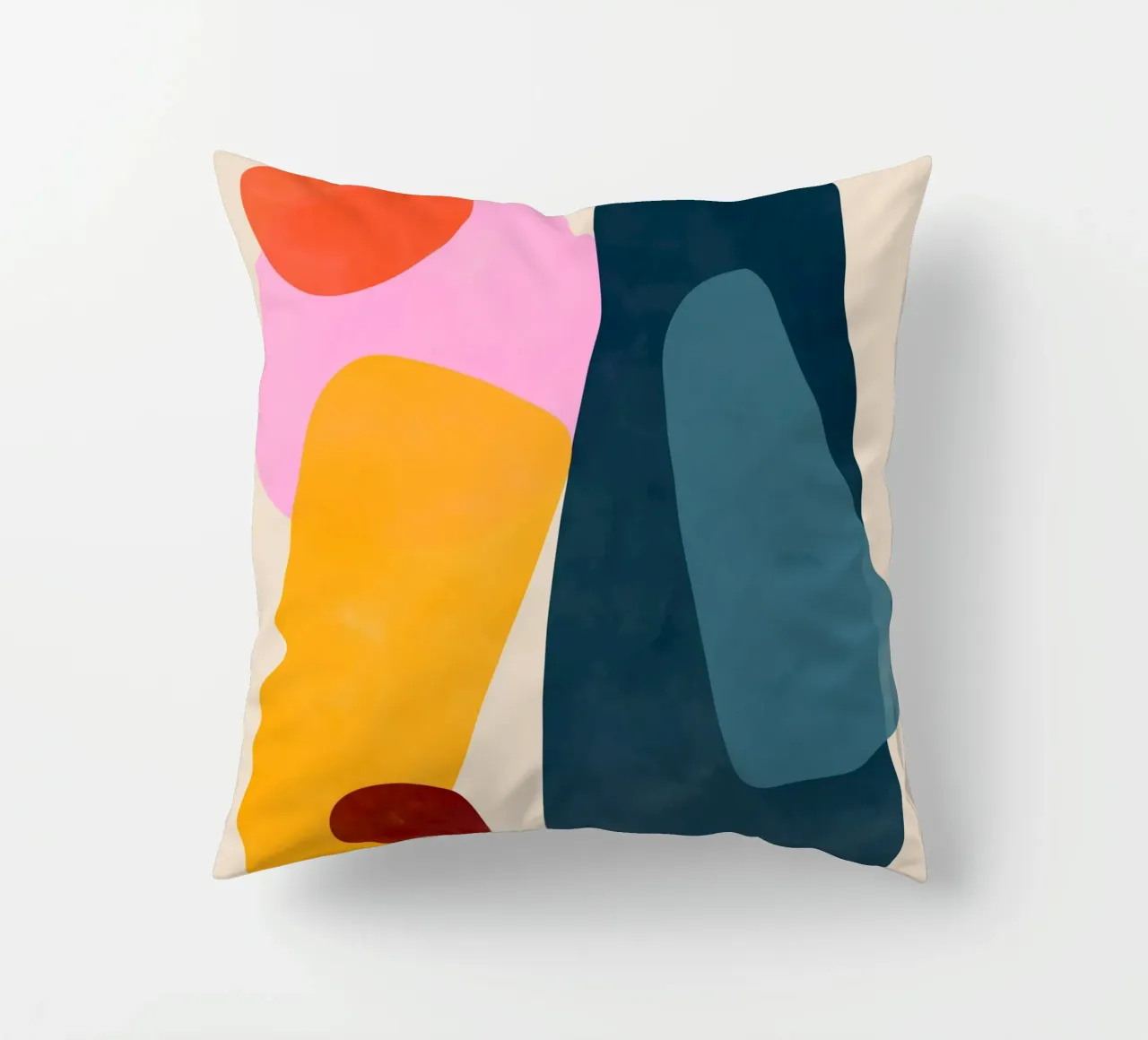 Shapes in Dialogue Kissen von susanapaz