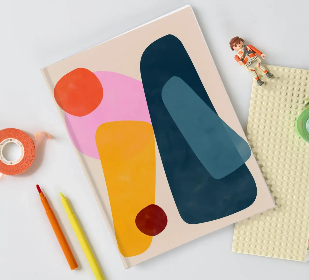 Shapes in Dialogue notebook by susanapaz
