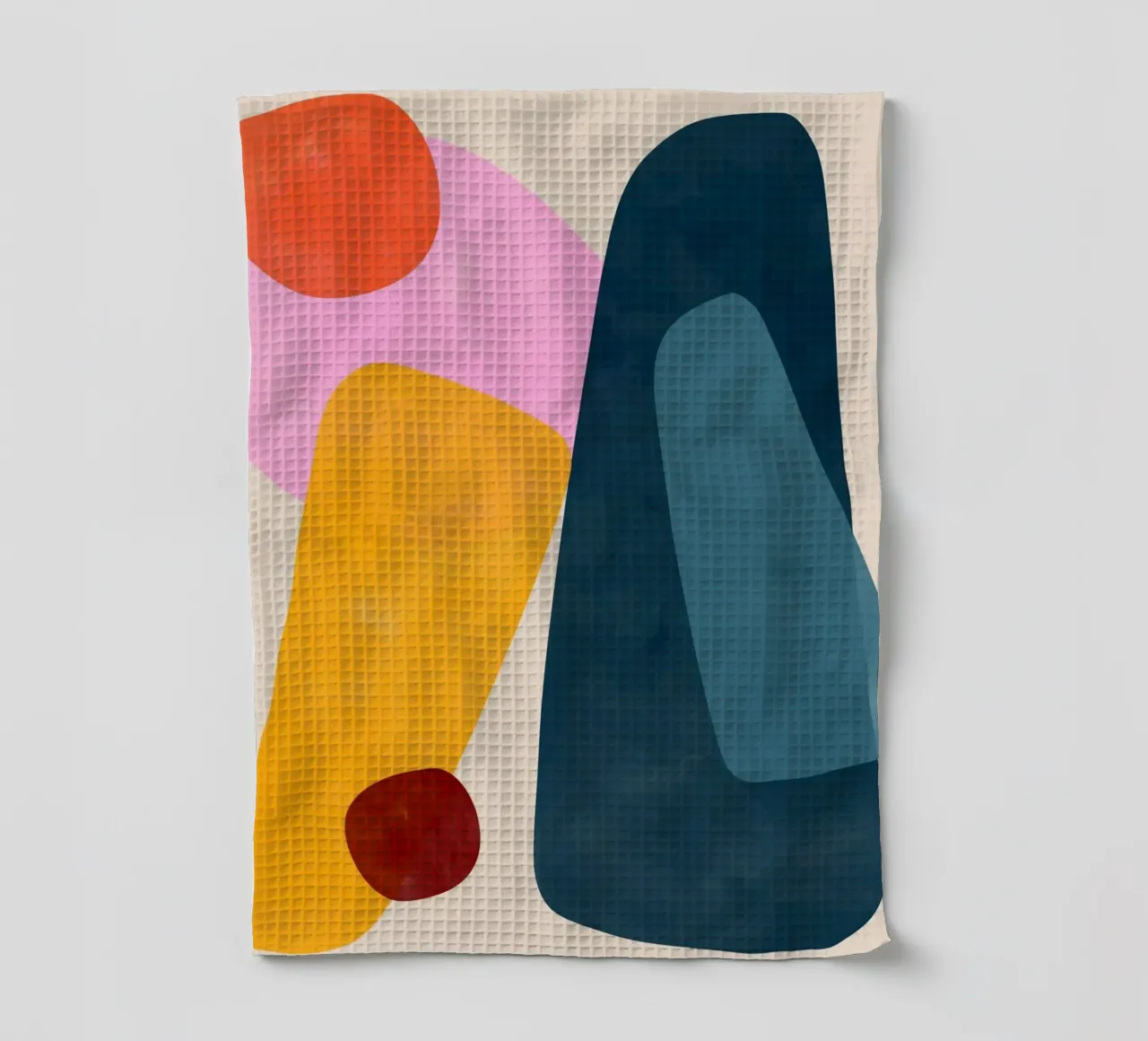 Shapes in Dialogue torchon de susanapaz