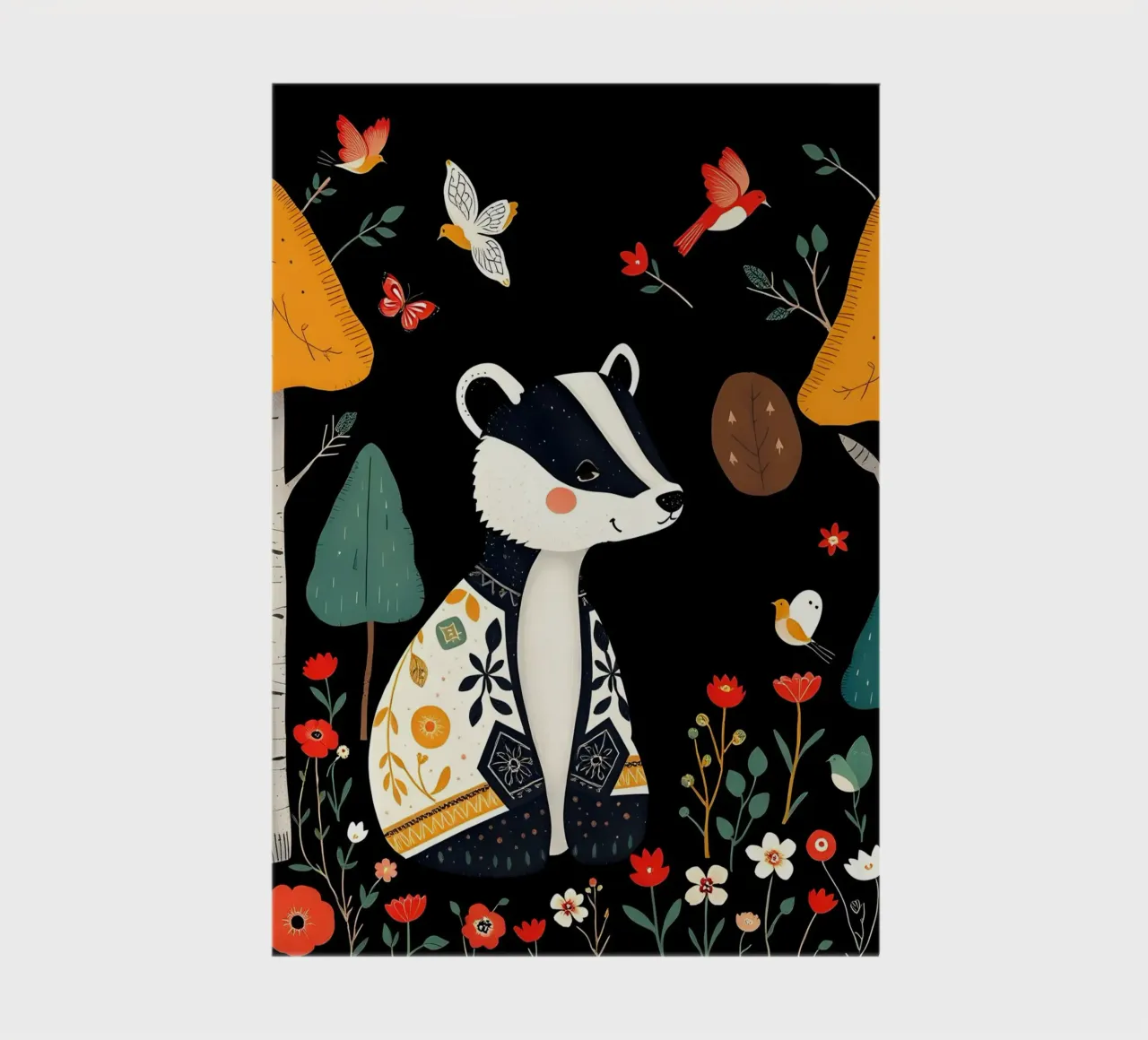 TASSO E UCCELLI IN UN BOSCO diario da COLLEEN CRAFTS