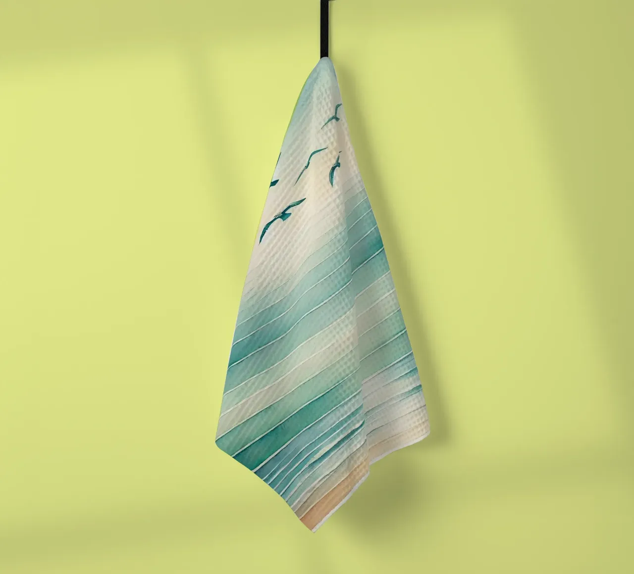 Volo Ocean Breeze in Art Deco canovaccio da cucina da Chromatic Fusion Studio