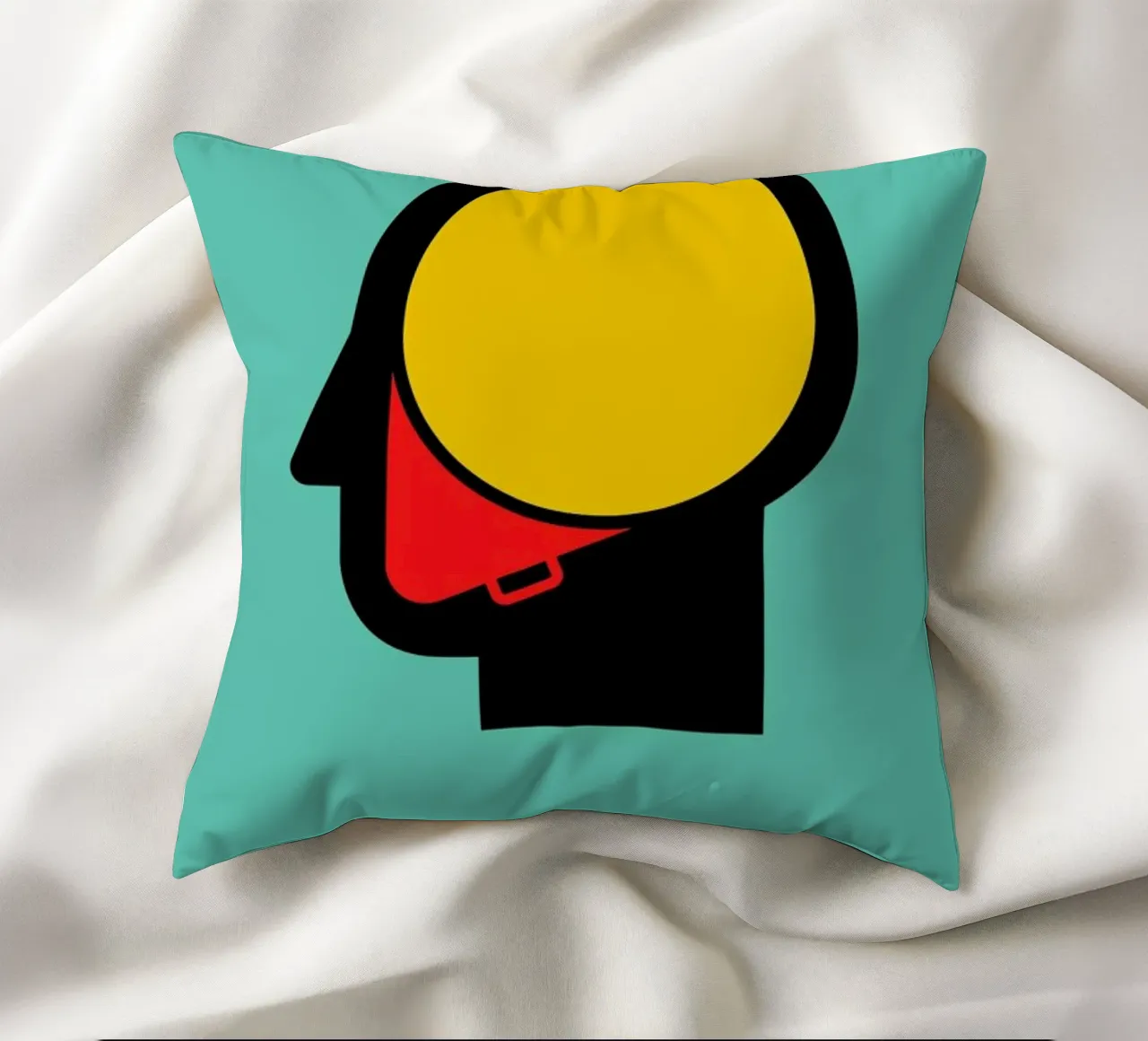 Thinking Out Loud cuscino da Viktor Hertz