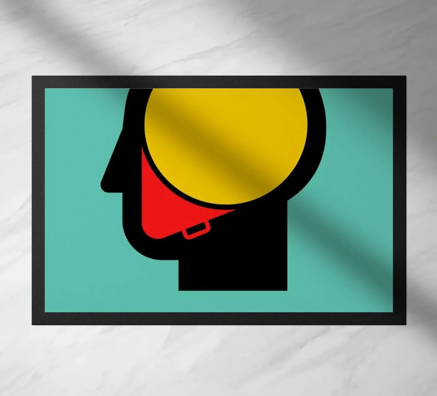 Thinking Out Loud doormat by Viktor Hertz