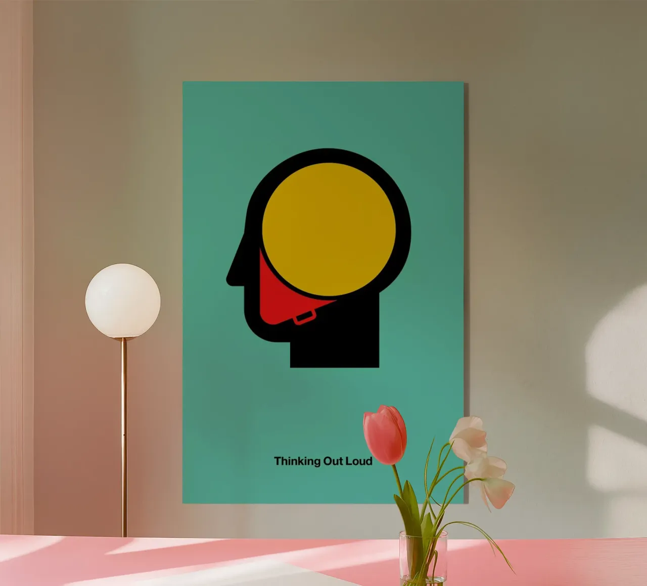 Thinking Out Loud plexiglass da Viktor Hertz