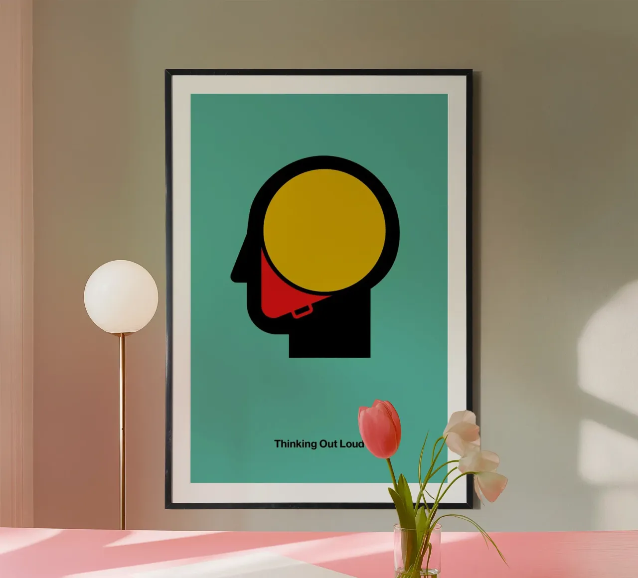 Thinking Out Loud poster da Viktor Hertz