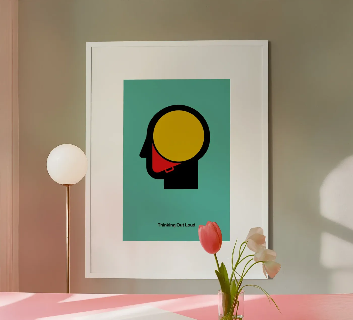 Thinking Out Loud poster da Viktor Hertz