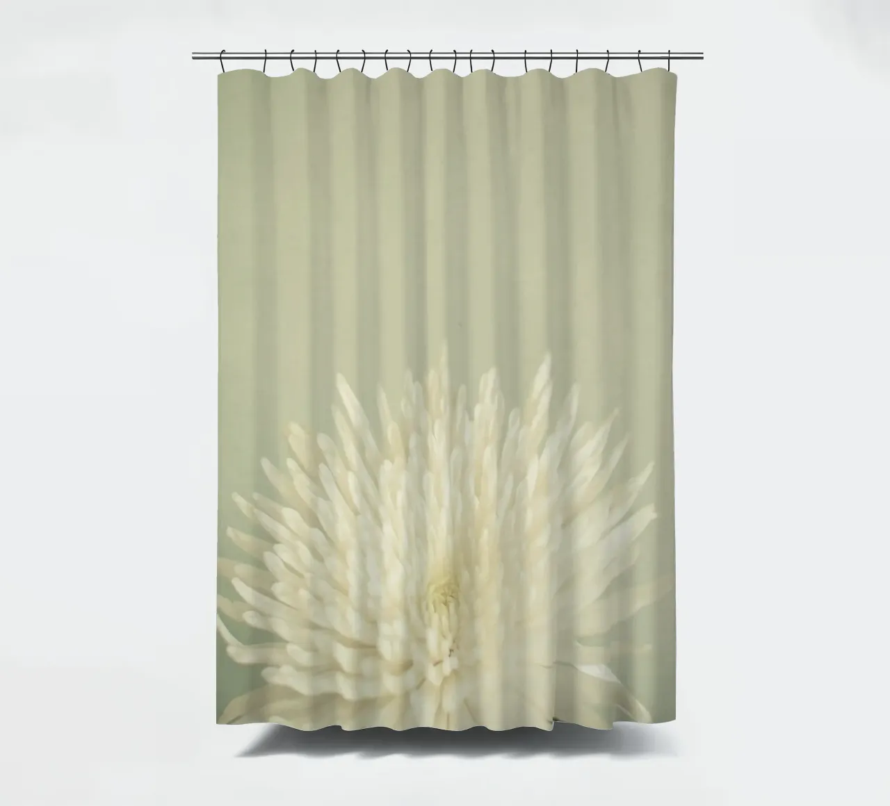 Pale Beauty shower curtain by Cassia Beck Photography