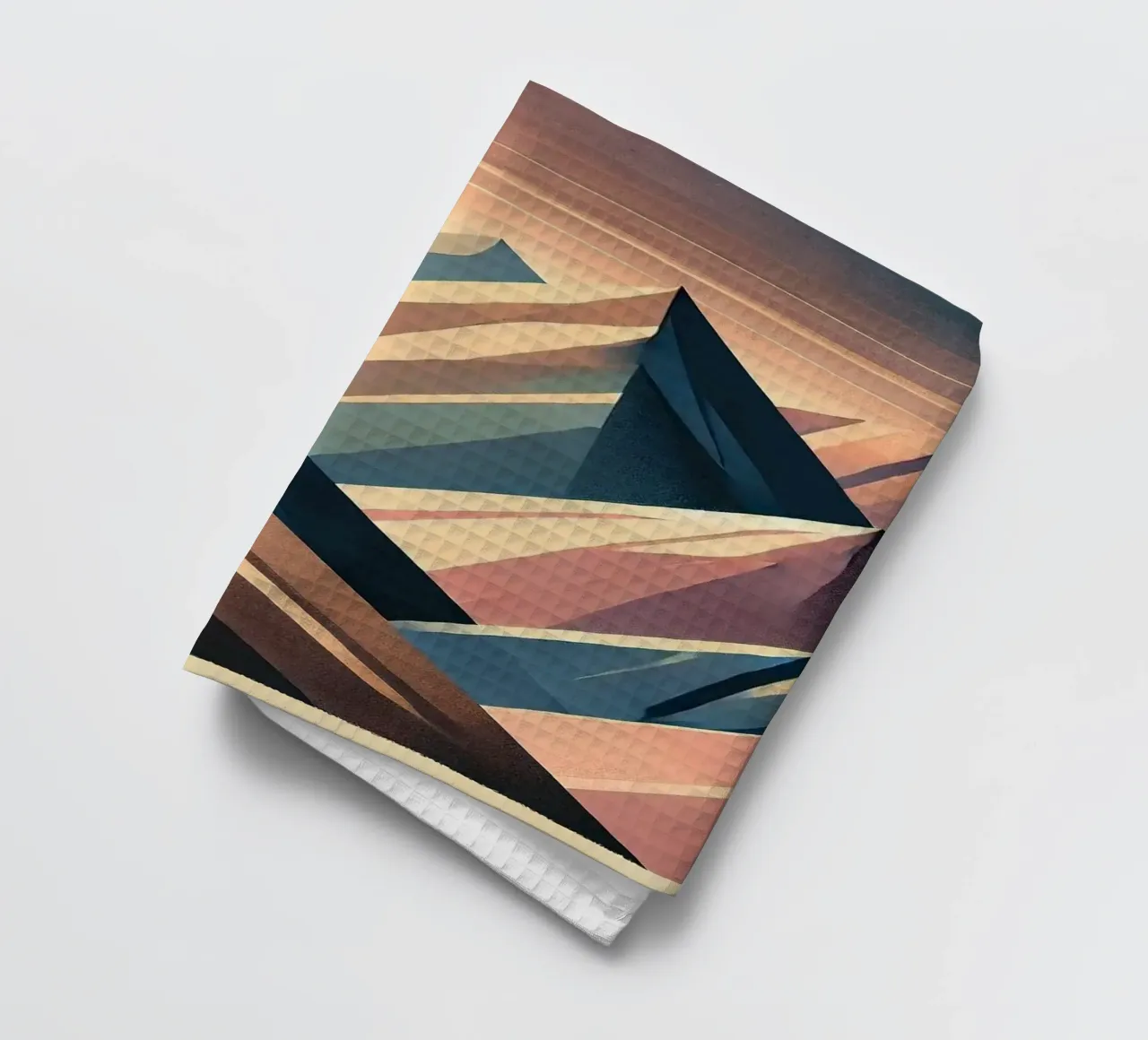 Serenity Mountain Vista in Art Deco canovaccio da cucina da Chromatic Fusion Studio