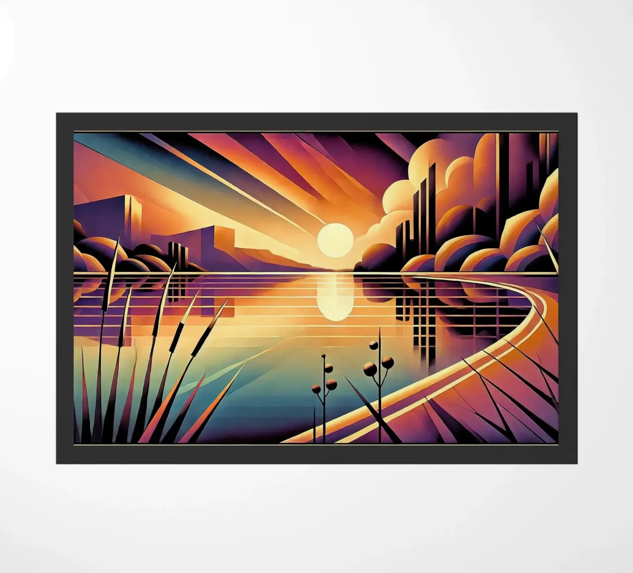 Skyline Radiance in Art Deco zerbino da Chromatic Fusion Studio