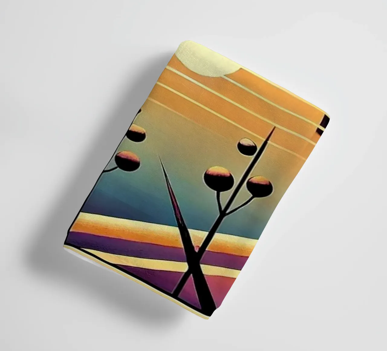 Skyline Radiance in Art Deco asciugamano da bagno da Chromatic Fusion Studio