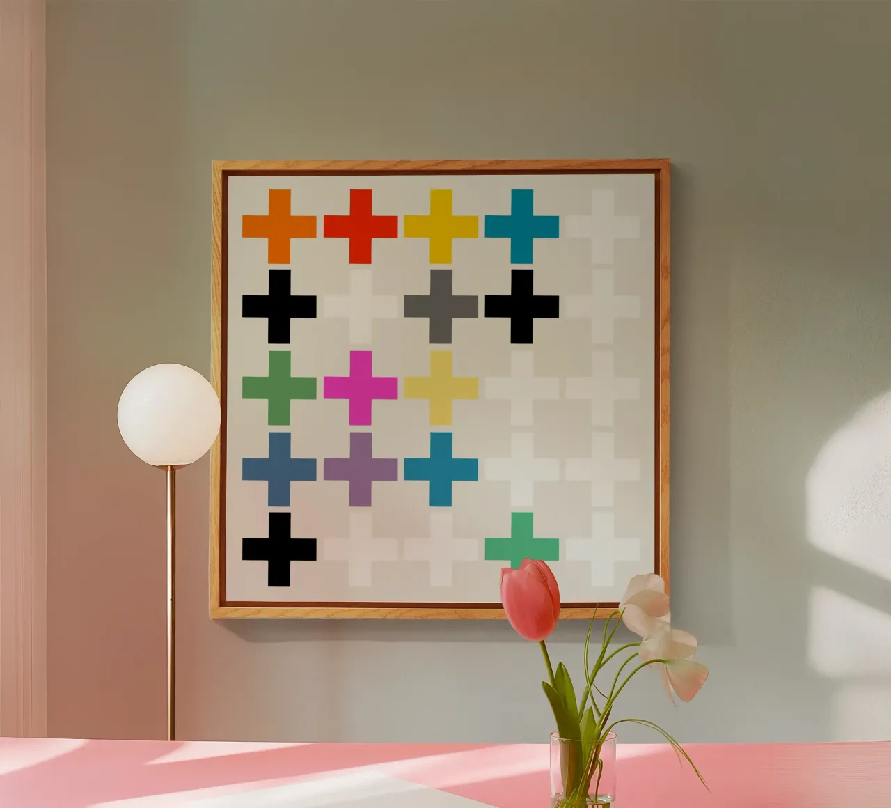 Croci plexiglass da Rose Beck Art