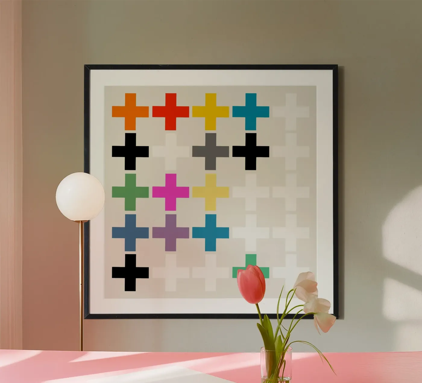 Kreuze Poster von Rose Beck Art