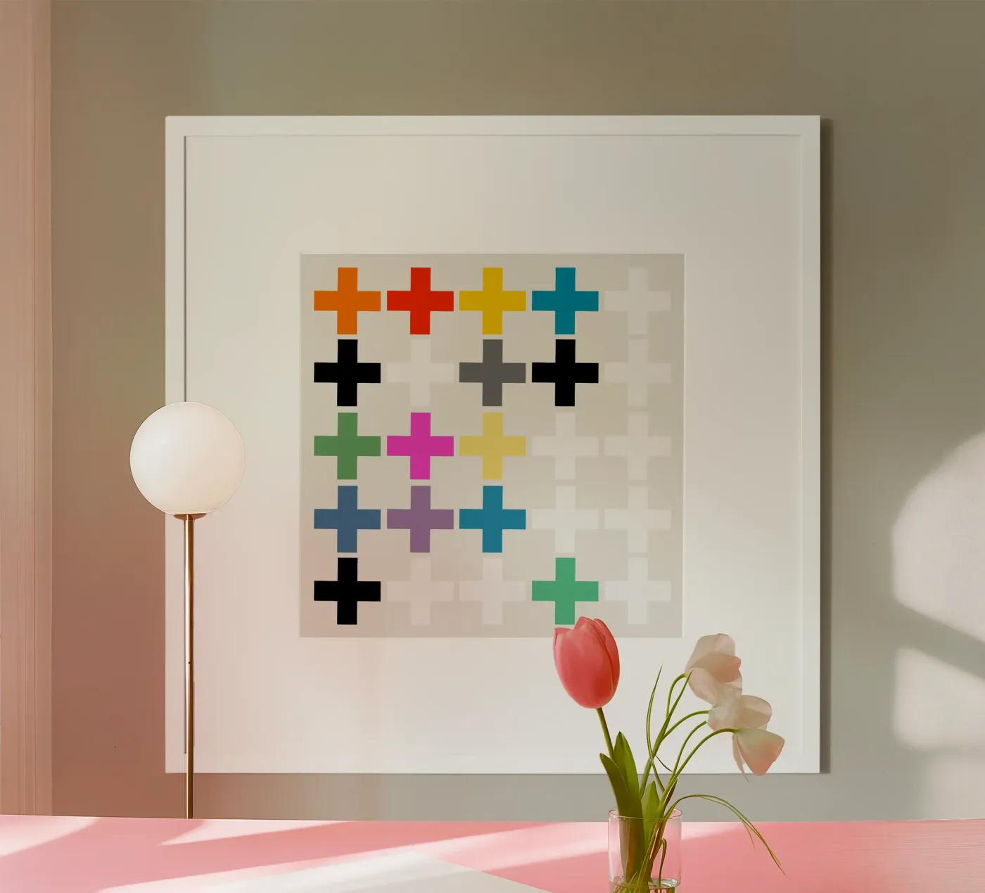 Kreuze Poster von Rose Beck Art