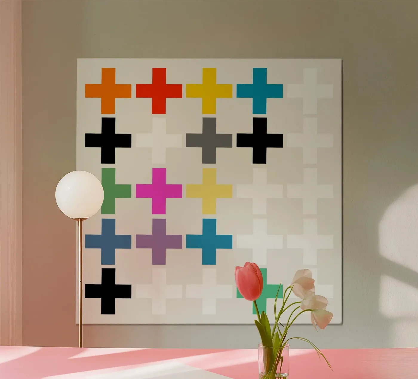 Kreuze Poster von Rose Beck Art